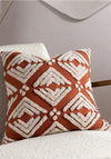 Riva Yard Taya Tuffed Square Cushion, Pecan