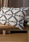 Riva Yard Taya Tuffed Rectangle Cushion, Grey