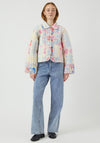 Y.A.S Kantha Patterned Quilted Jacket, Multi Coloured