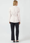 Y.A.S Sally Belted Blazer, Cream