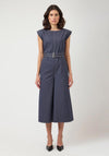 YAS Bebba Sleeveless Jumpsuit, Dark Blue