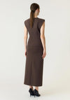 YAS Pina Sleeveless Top, Chocolate Brown