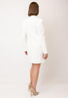 Y.A.S. Yara Lace Blazer Dress, White