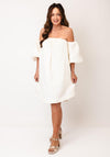 Y.A.S Rinea Cold Shoulder Dress, Gardenia