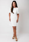Y.A.S Sally Bow Dress, White