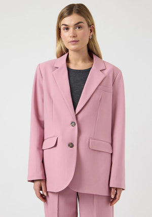 Y.A.S Reema Single Breasted Blazer, Pink