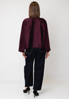 YAS Pelana Tie Detail Top, Wine
