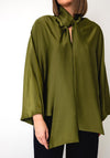YAS Pelana Tie Detail Top, Green