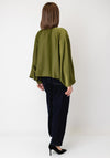 YAS Pelana Tie Detail Top, Green