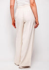 Y.A.S Nara Wide Leg Trousers, Beige