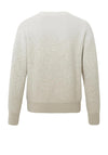 YAYA Dip Dye Crewneck Sweater, Pure Cashmere Brown