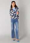 Yest Resa V Neck Cardigan, Blue