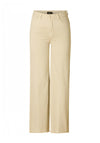 Yest Rabia Wide Leg Jeans, Beige