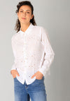 Yest Rahiq Crochet Style Shirt, Off White