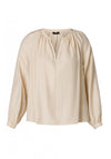 Yest Safae Metallic Blouse, Yellow