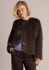 Yest Quinne Faux Fur Jacket, Brown