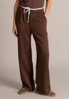 Yest Sina Wide Leg Trousers, Brown
