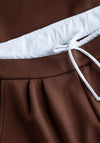 Yest Sina Wide Leg Trousers, Brown