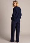 Yest Sima High Neck Jumper, Navy
