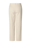 Yest Kristina Wide Leg Trousers, Cream