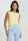 Yest Sleeveless Vest, Pastel Yellow