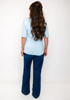 Yest Basic V-Neck T-Shirt, Blue