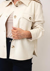 Yest Kacia Button up Jacket, Cream