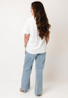 Yest Iliada Basic with Detail T-Shirt, White