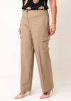 Yest Pocket Detail Tailored Trousers, Beige