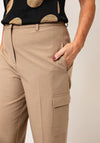 Yest Pocket Detail Tailored Trousers, Beige