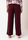 MALISSA J PULL ON WIDE LEG PONTE TROUSER