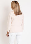 Leon Collection Single Button Short Jacket, Beige
