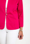Leon Collection Single Button Short Jacket, Pink