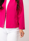Yew Short Cropped Sleeves Jacket, Pink