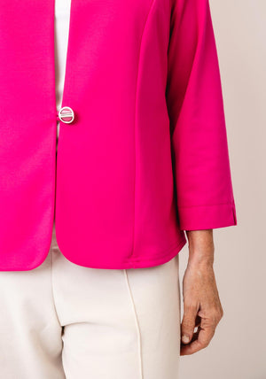 YEW U-Neck Cardigan, Pink