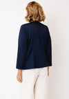 YEW U-Neck Cardigan, Navy