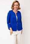 YEW U-Neck Cardigan, Blue