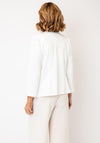 YEW U-Neck Cardigan, White