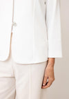 YEW U-Neck Cardigan, White