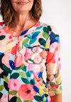 Yew Floral Print Top, Multi