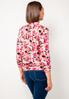 Yew Floral Print Elasticated Blouse, Pink Multi