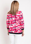 Leon Collection Watercolour Print Top, Pink
