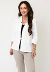 YEW Cropped Sleeve Jacket, Off White