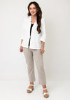 YEW Cropped Sleeve Jacket, Off White