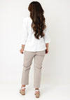 YEW Cropped Sleeve Jacket, Off White