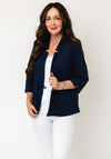 YEW Cropped Sleeve Jacket, Navy