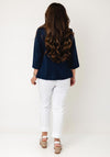 YEW Cropped Sleeve Jacket, Navy