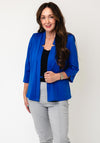 YEW Cropped Sleeve Jacket, Royal Blue