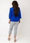 YEW Cropped Sleeve Jacket, Royal Blue