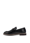 Zanni & Co Afulas Patent Link Loafers, Ink